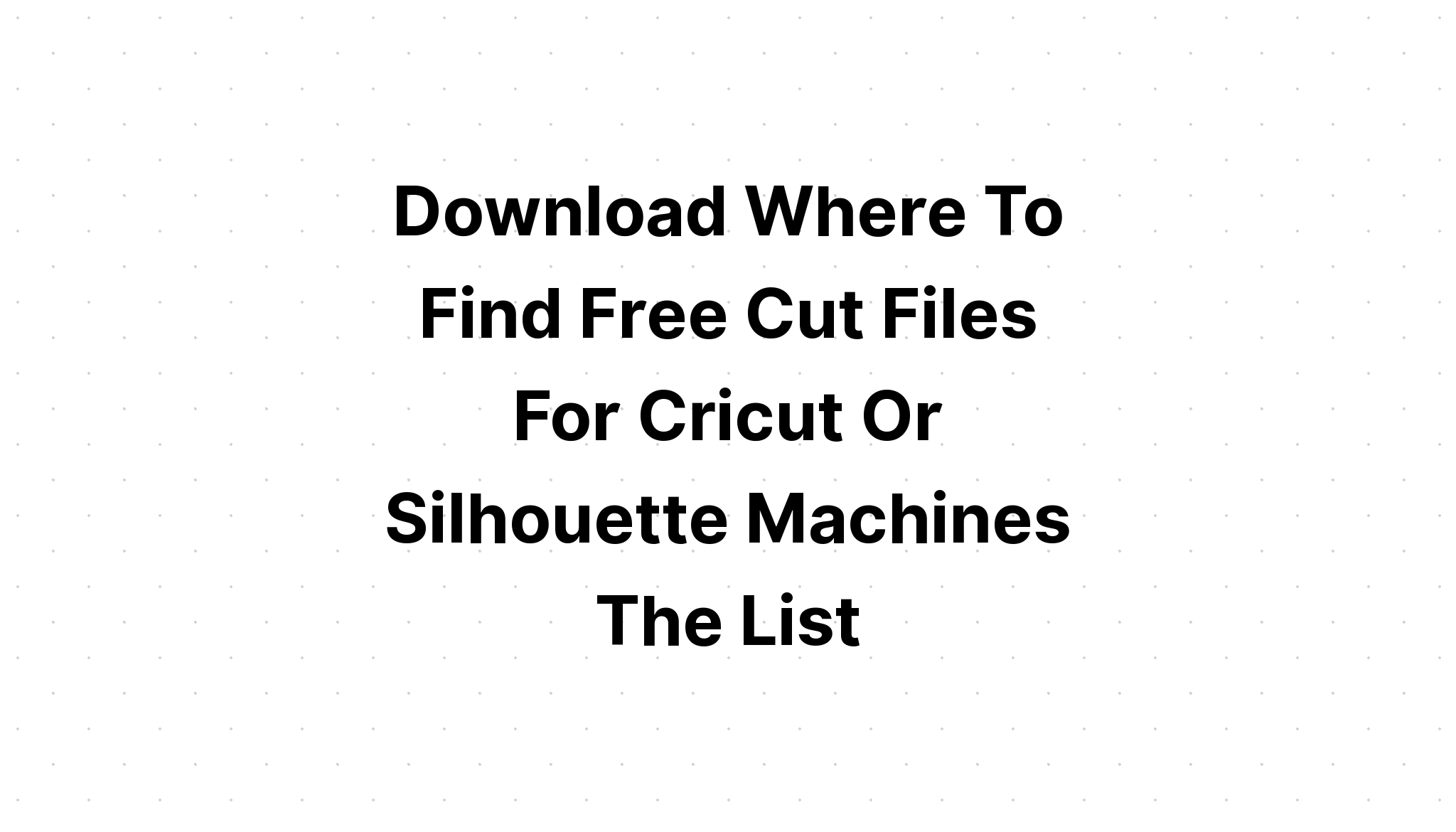 Download Clip Art For Cricut Free - Layered SVG Cut File